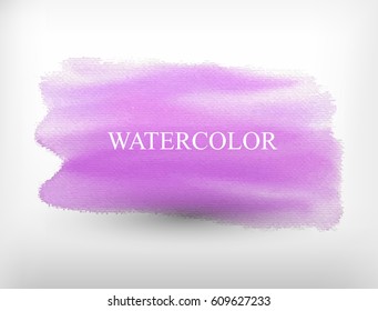Abstract watercolor banner.Vector watercolor background.