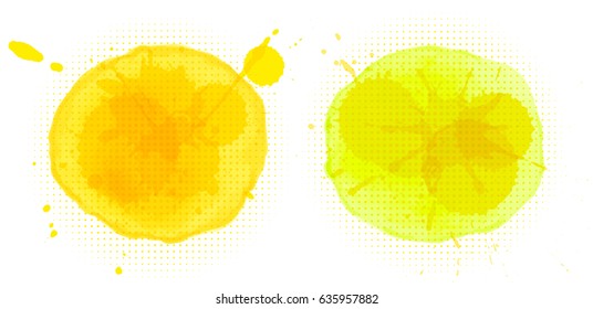 Abstract watercolor banner.Vector watercolor background.