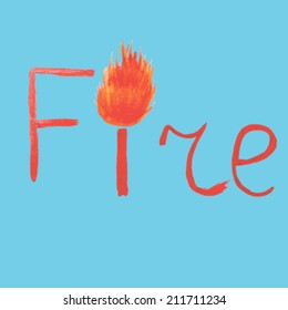 abstract watercolor blue, watercolor fire, blue background