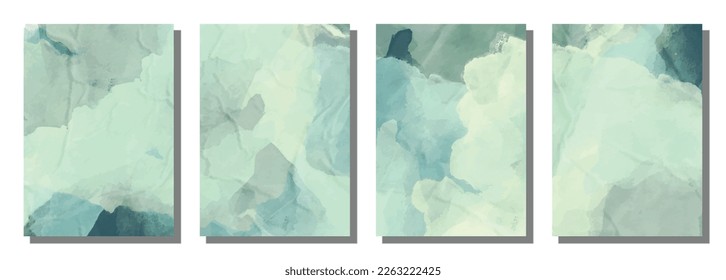 Abstract watercolor brush background. Vector illustration background.
