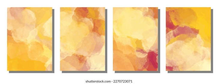 Abstrakter Aquarell-Hintergrund. Vektorgrafik-Hintergrund.
