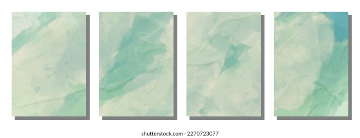 Abstract watercolor brush background. Vector illustration background.