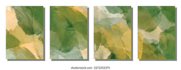 Abstract watercolor brush background. Vector illustration background.