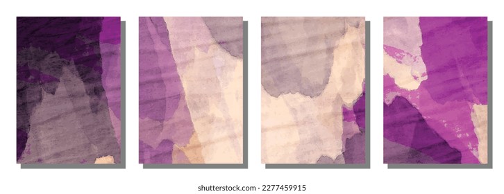 Abstrakter Aquarell-Hintergrund. Vektorgrafik-Hintergrund.