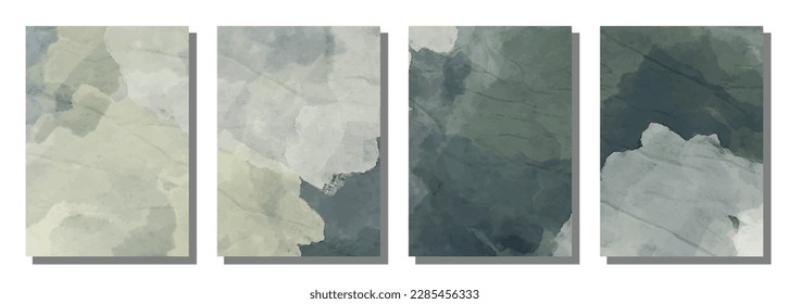 Abstract watercolor brush background. Vector illustration background.