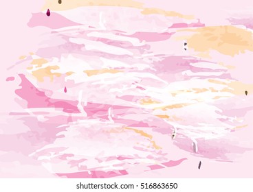 abstract watercolor brush pink color for background.colorful art brush
