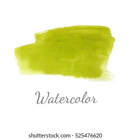 Abstract watercolor brush strokes painted background. Texture paper. Vector illustration.