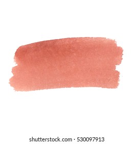 Abstract watercolor brush strokes painted background. Texture paper. Vector illustration.