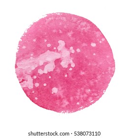 Abstract watercolor brush strokes painted background. Texture paper. Vector illustration.