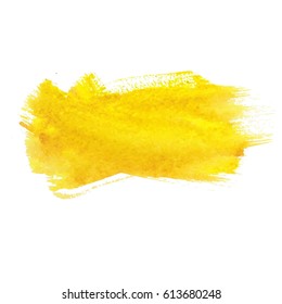Abstract watercolor brush strokes painted background. Texture paper. Vector illustration.