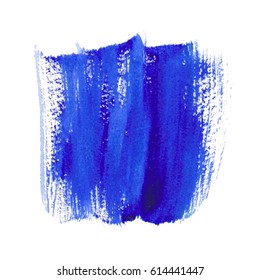 Abstract watercolor brush strokes painted background. Texture paper. Vector illustration.