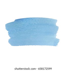 Abstract watercolor brush strokes painted background. Texture paper. Vector illustration.