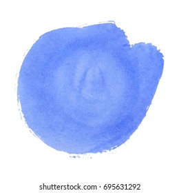 Abstract watercolor brush strokes painted background. Texture paper. Vector illustration.