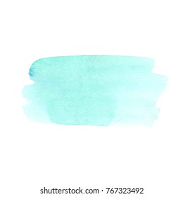 Abstract watercolor brush strokes painted background. Texture paper. Vector illustration.