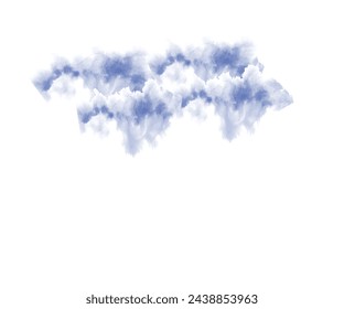 textura abstracta de la nube de la acuarela con el fondo de color pastel.