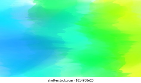 Abstract. Watercolor color gradation blue background. vector.