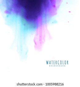 Abstract watercolor colorful background