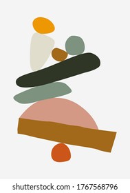 Resumen composición de acuarela textura diseño de forma de arte fondo vector