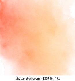 Abstract watercolor decorative background vector