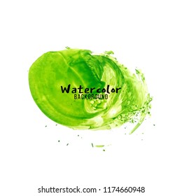 Abstract watercolor design background