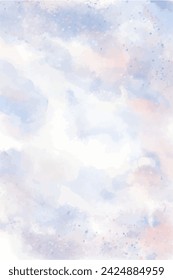 Abstract watercolor elegant background vector