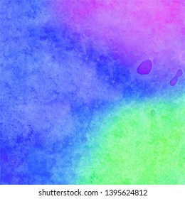 Abstract watercolor galaxy background.  Watercolor texture pattern