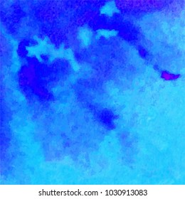 Abstract watercolor galaxy sky background. Watercolor texture for design
