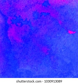 Abstract watercolor galaxy sky background. Watercolor texture for design