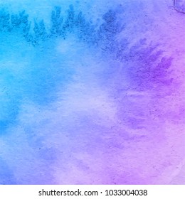 Abstract watercolor galaxy sky background. Watercolor texture for design