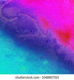 Abstract watercolor galaxy sky background. Watercolor texture for design