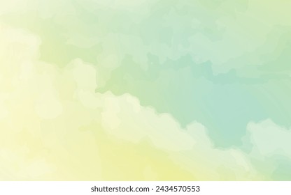 Abstract watercolor gradients colorful background