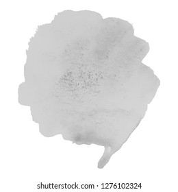 Abstract watercolor grayscale background. Vector illustration. Grunge texture for cards and flyers design. A model for the creation of digital brushes