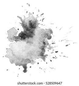 Abstrakter grauer Hintergrund des Wassers.  Vektorgrafik. Grunge Textur für Karten und Flyer Design. Ein Modell für die Erstellung digitaler Bürsten