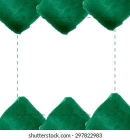 Abstract watercolor hand drawn background for postcards, invitations, etc