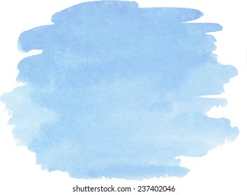 Abstract watercolor hand paint texture, isolated on white background, watercolor textured backdrop, watercolor drop, traced, vector eps 8
