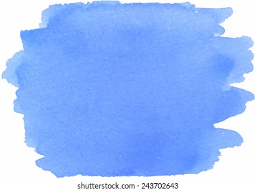 Abstract watercolor hand paint texture, isolated on white background, watercolor textured backdrop, watercolor drop, traced, vector eps 8