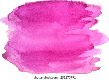 Abstract watercolor hand paint texture, isolated on white background, watercolor textured backdrop, watercolor drop, traced, vector eps 8