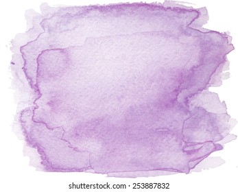 Abstract watercolor hand paint texture, isolated on white background, watercolor textured backdrop, watercolor drop, traced, vector eps 8