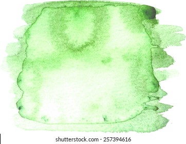 Abstract watercolor hand paint texture, isolated on white background, blue watercolor textured backdrop, watercolor drop, traced, vector eps 8