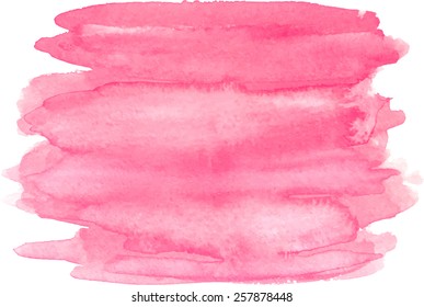 Abstract watercolor hand paint texture, isolated on white background, watercolor textured backdrop, watercolor drop, traced, vector eps 8