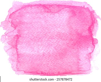 Abstract watercolor hand paint texture, isolated on white background, watercolor textured backdrop, watercolor drop, traced, vector eps 8