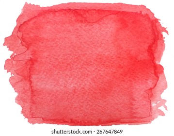 Abstract watercolor hand paint texture, isolated on white background, watercolor textured backdrop, watercolor drop, traced, vector eps 8
