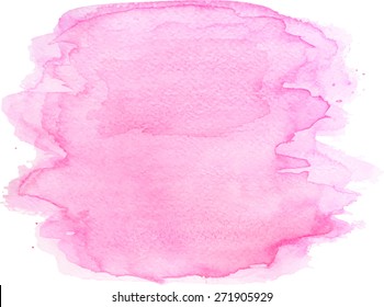 Abstract watercolor hand paint texture, isolated on white background, watercolor textured backdrop, watercolor drop, traced, vector eps 8