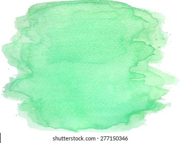 Abstract watercolor hand paint texture, isolated on white background, watercolor textured backdrop, watercolor drop, traced, vector eps 8