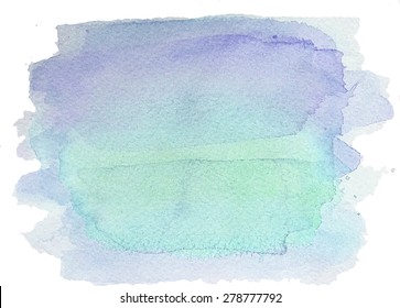 Abstract watercolor hand paint texture, isolated on white background, watercolor textured backdrop, watercolor drop, traced, vector eps 8