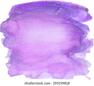 Abstract watercolor hand paint texture, isolated on white background, watercolor textured backdrop, watercolor drop, traced, vector eps 8