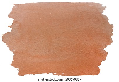 Abstract watercolor hand paint texture, isolated on white background, watercolor textured backdrop, watercolor drop, traced, vector eps 8
