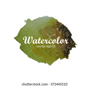 Abstract watercolor hand paint texture, isolated on white background, watercolor textured backdrop, watercolor drop, traced, vector