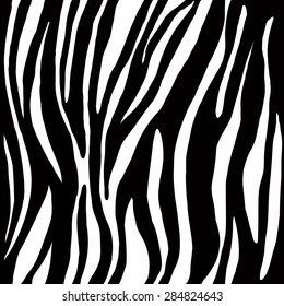 Abstract watercolor hand painted background. Vector animal zebra skin. Seamless pattern.