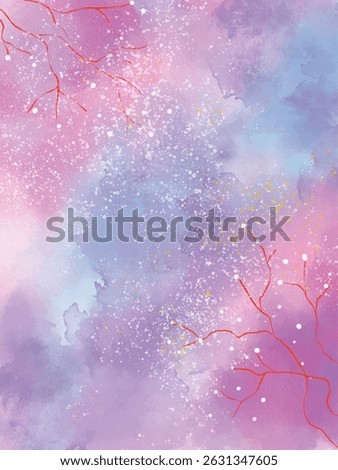 abstract watercolor hand painted background illustration art